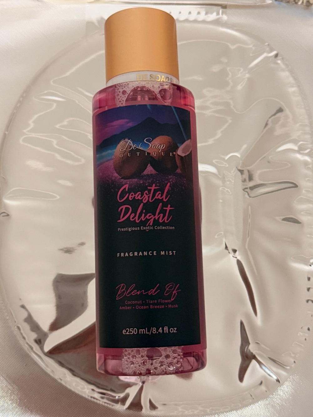 Coastal Delight Fragrance Mist — Pink